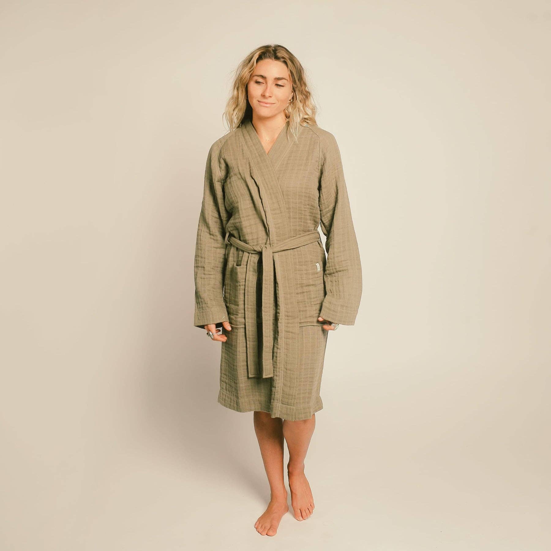Happy Place Brand - Wholesale Robe - Women's - Organic Gauzy Robe22