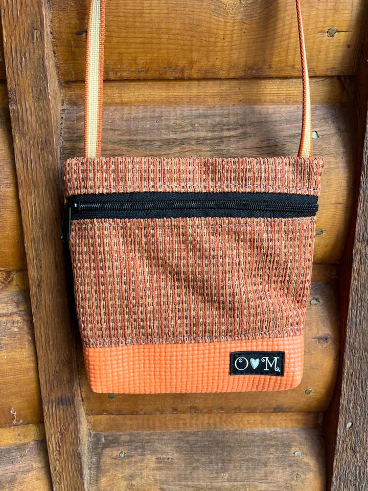 Tela de decoración para el hogar Lola Naranja-Estampado Geométrico para venta al por mayor de OlovesM.com