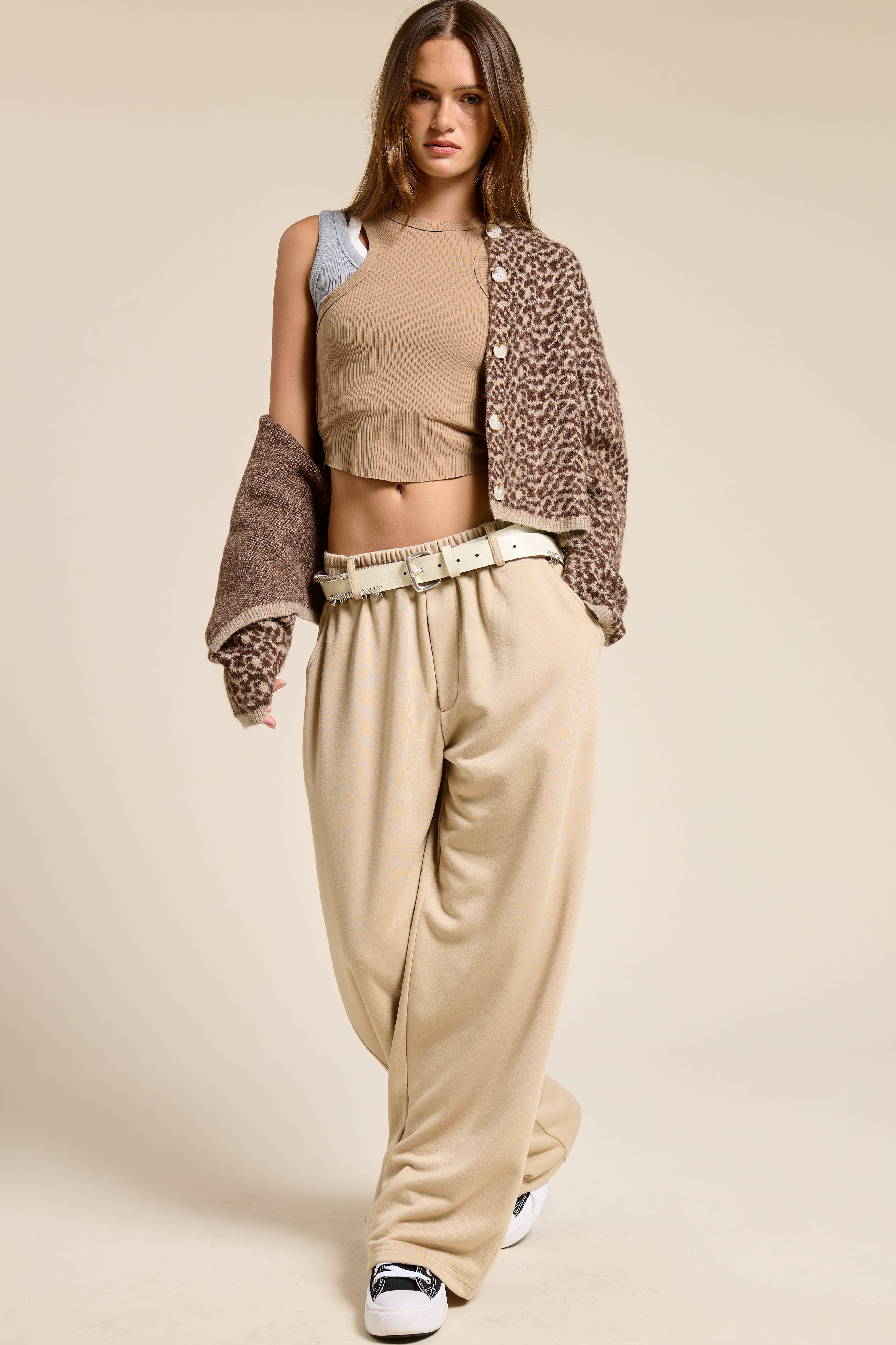 Mimosa - Wholesale Lounge Sweatpants/Joggers - Women's - Tailored Wide Leg Knit Sweatpants2