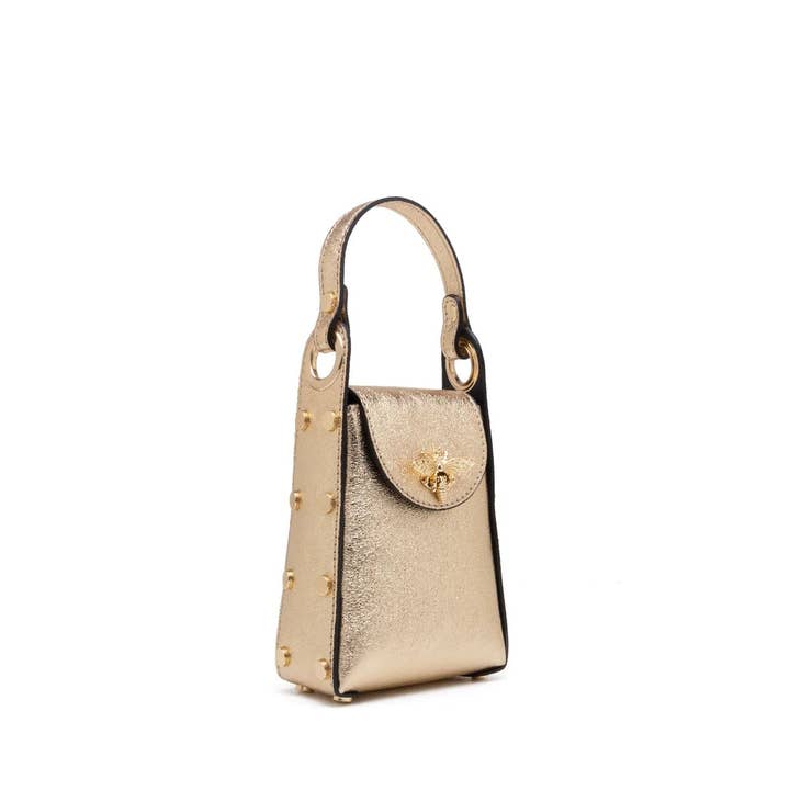Cassette Barcelona - Wholesale Crossbody Bag - Women's - Cassette - The Bee Bag Gold
