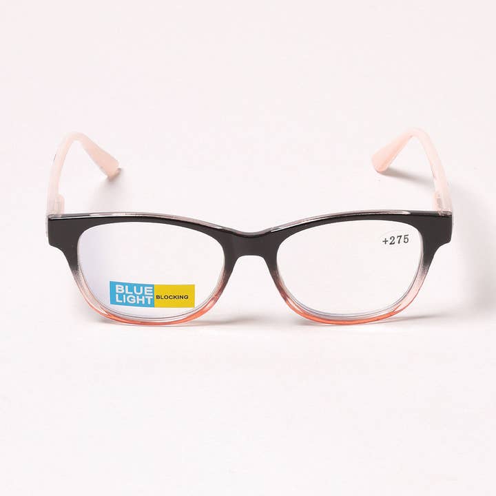 ASSORTED Round Frame Blue-Light Reading Glasses for wholesale on Faire
