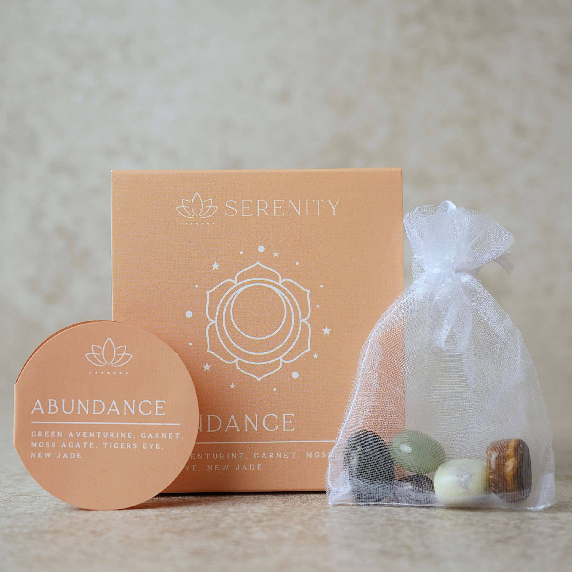 WIDDOP and Co. - Wholesale Ornament - **ASTD MULTI 24** Serenity Wellbeing Crystal Collection CDU3