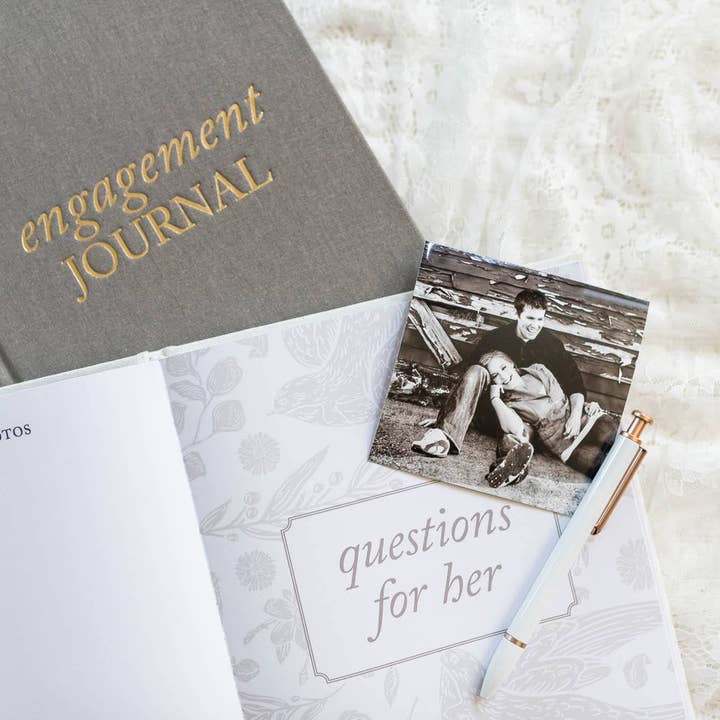 Duncan & Stone Paper Co. - Wholesale Journal/Diary - Engagement Journal | Gift for New Brides | Book for Couples
