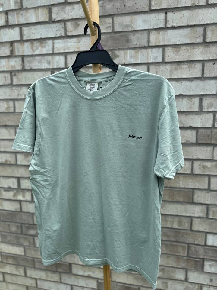 John 3:17 T shirt for wholesale by Canys & Co