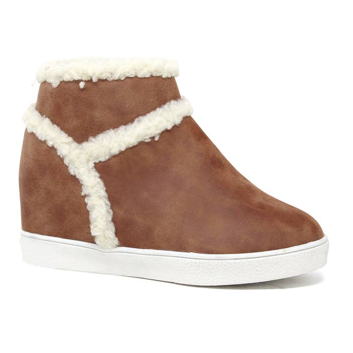 Yoki Girls - Wholesale Lifestyle Sneakers - Kids - YOKI Girls Sneaker Wedges Faux Fur Cozy Winter Fashion Boots2