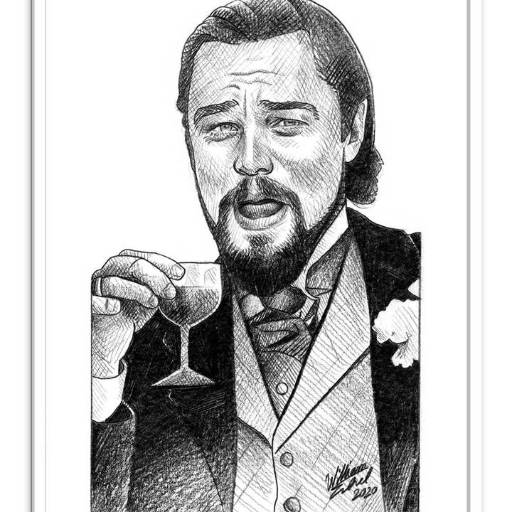 Wall Editions - Wholesale Poster - Art-Poster - Dicaprio Meme - William Erhel