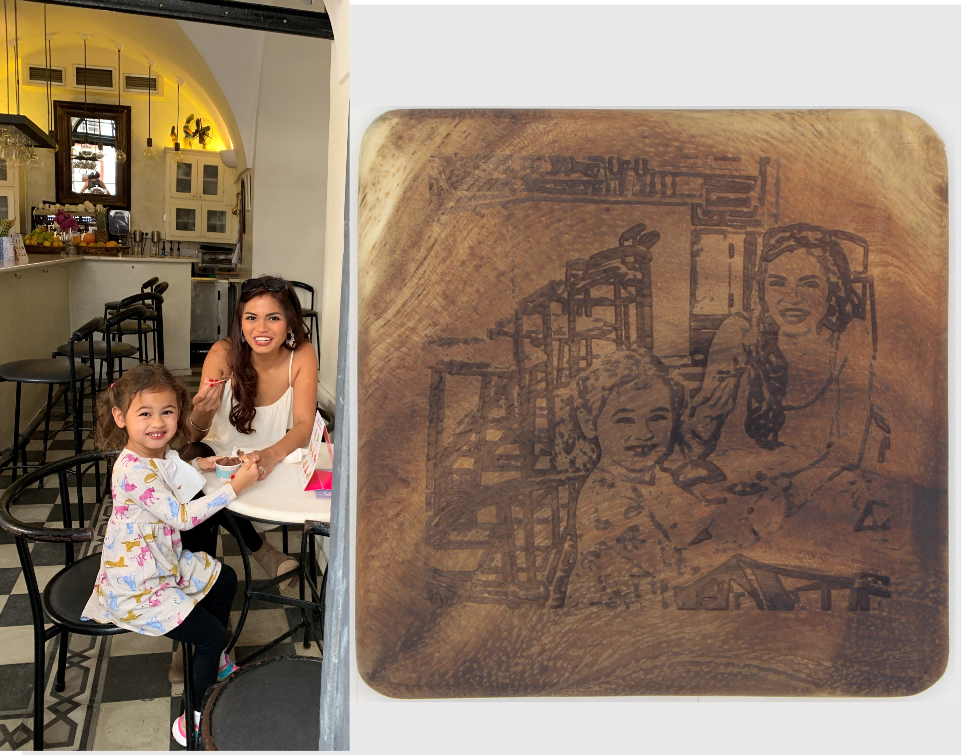 Tuckahoe Hardwoods - Vente Sous-verre - Sous-verres en noyer d’Inde de l’Est9