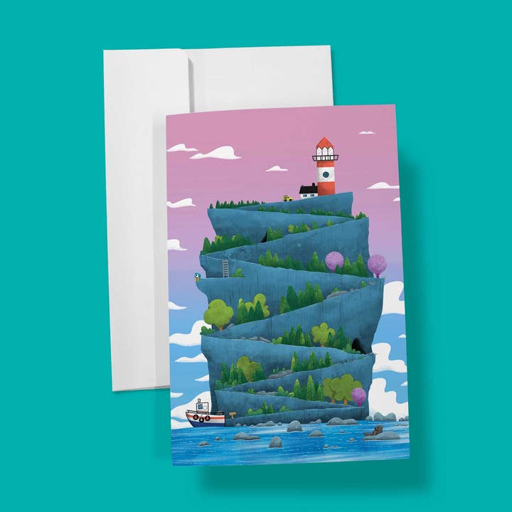 Phare | Carte de Note pour la vente par Hi, Hello There