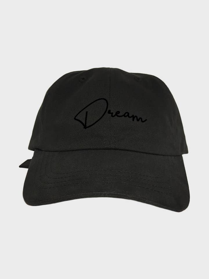 Fancy dröm pappa hatt- svart pappa hatt för wholesale av Dream Original Clothing