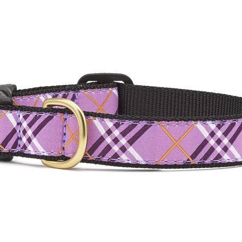 Lavender Lattice Dog Collar for wholesale by Up Country, Inc.