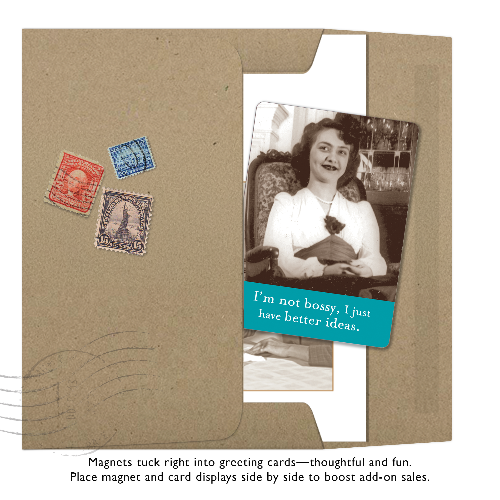 Shannon Martin Design - Wholesale Magnet - Not Bossy Magnet1