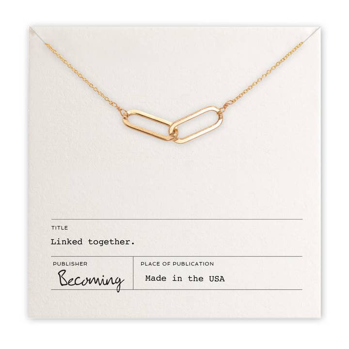Becoming Jewelry - Wholesale Pendant/Charm Necklace - Linked Together Necklace