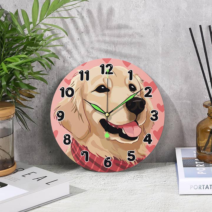 Paint Your Numbers - Wholesale DIY Craft Kit - Paint the Moment – Golden Pup Clock Kit18