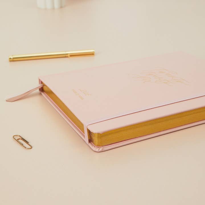 Blush And Gold - Wholesale Planner - 2026 Weekly Planner - Sunset Pink2