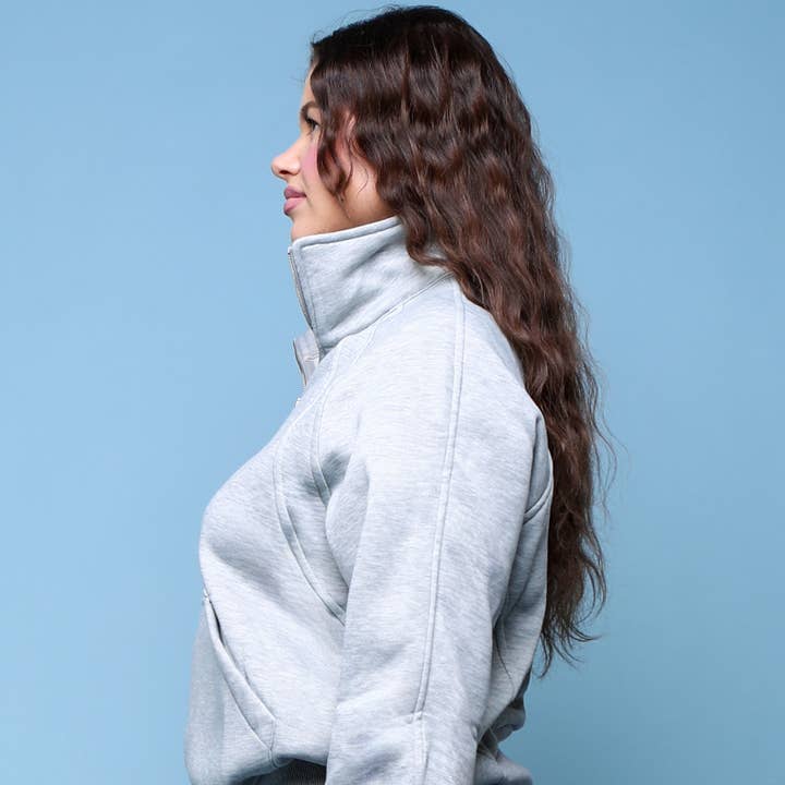 dove funnel neck half zip and other Purchase Wholesale half zip hoodie. Free Returns & Net 60 Terms on Faire trending on Faire.
