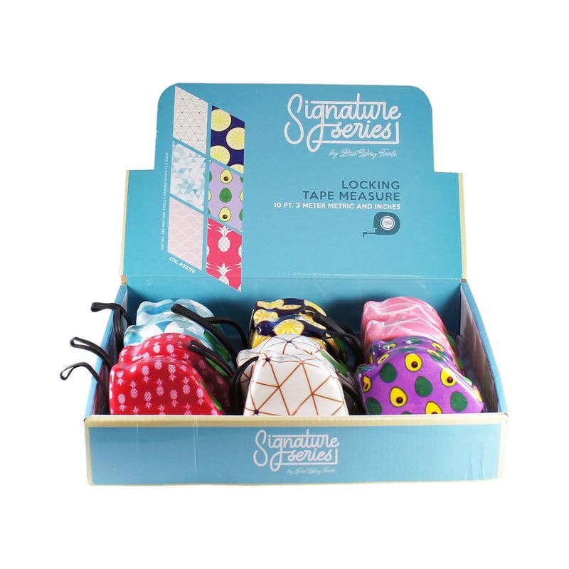 Everyday Supply Co - Wholesale Measuring Tape - Signature Series 10ft Floral Tape Measure, 1in Wide, 12 Pack0