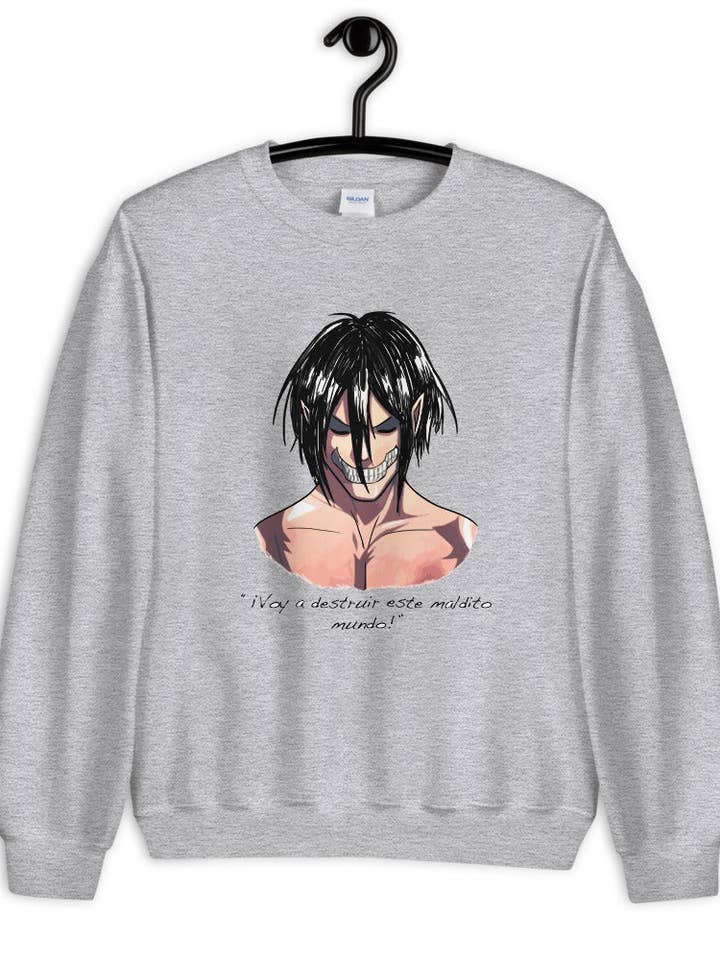 Titan sweatshirt for engroshandel hos El loco del Pelo Rizo