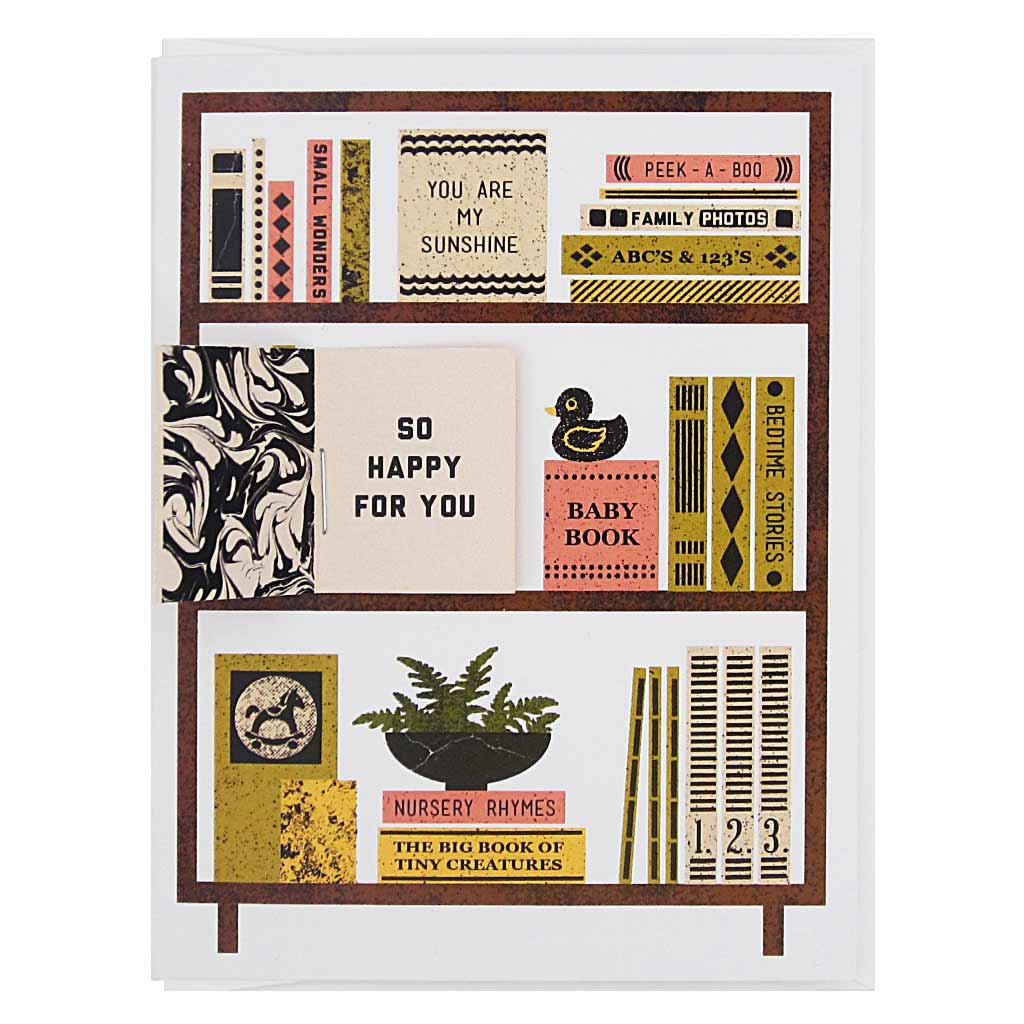 The Regional Assembly of Text - Wholesale Baby Card - New Baby Book Shelves1