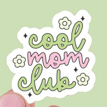 Cool Mom Club Vinyl klistermærke for engroshandel hos Limes & Lilly