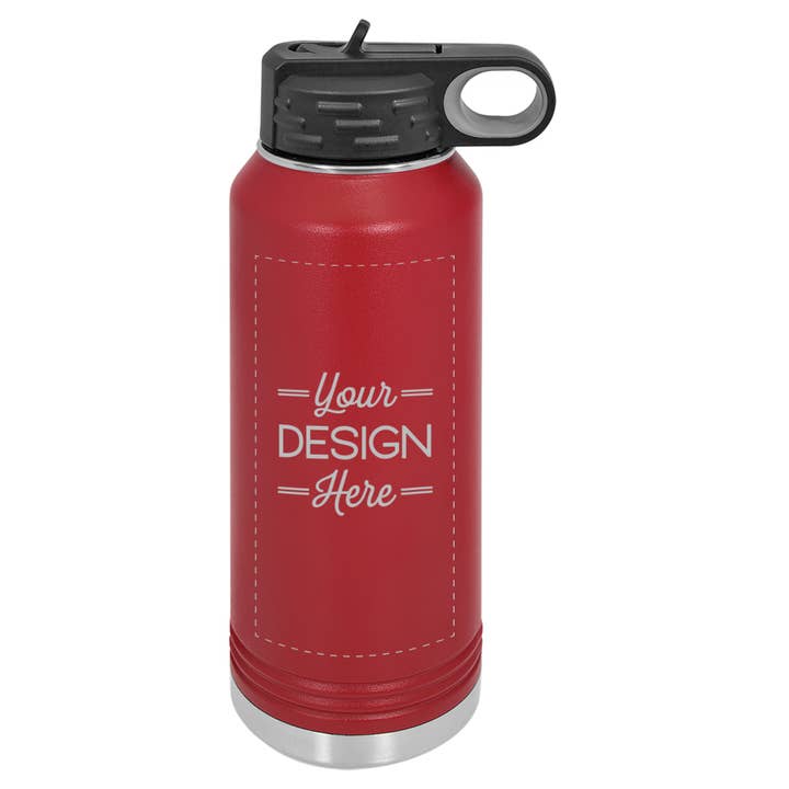 Custom Artwork Insulated Water Bottle, 32 oz and other Purchase Wholesale personalized water bottles. Free Returns & Net 60 Terms on Faire trending on Faire.