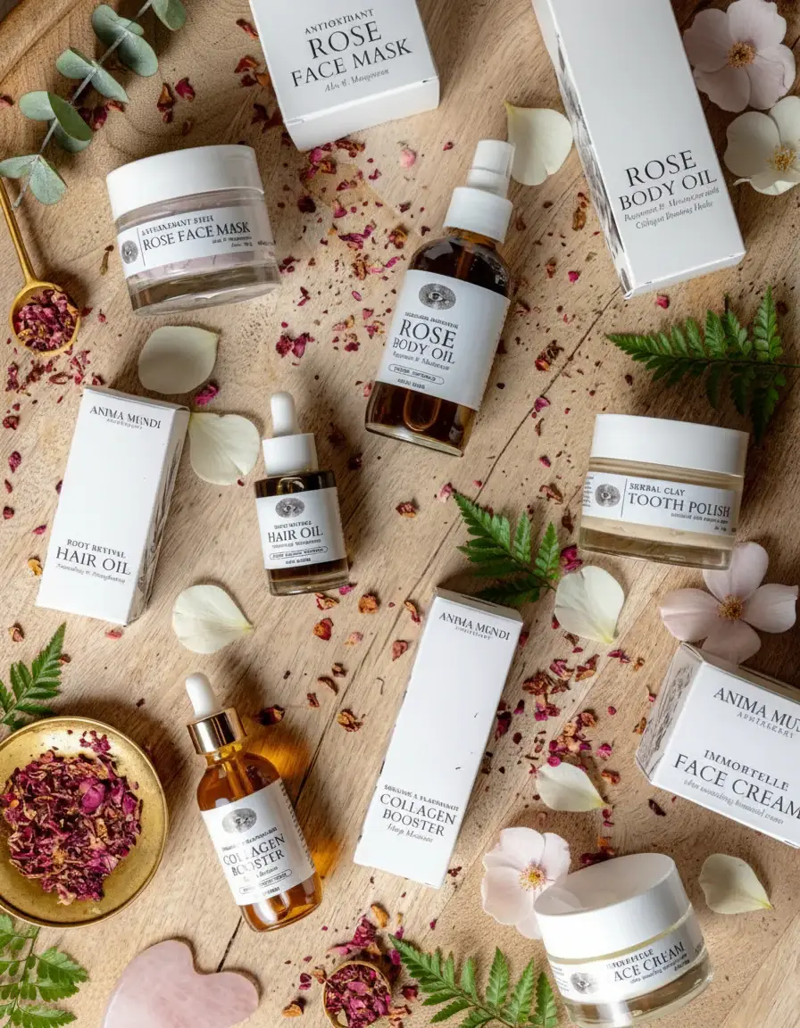 Anima Mundi Apothecary - Wholesale Bath/Body Oil - ROSE Body Oil | Regenerative + Moisturizing 3