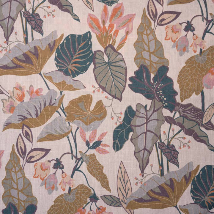 Top Fabric - Wholesale Fabric - DELIA - TROPICAL PRINT UPHOLSTERY FABRIC BY THE YARD2