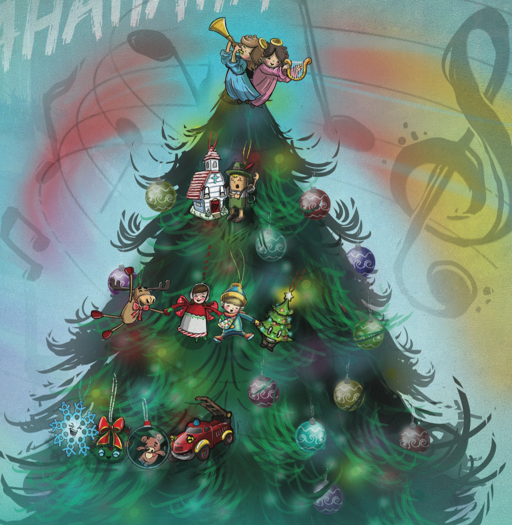 Oliver the Ornament - Wholesale Reference - Oliver the Ornament Meets Belle Hard-Bound Book4