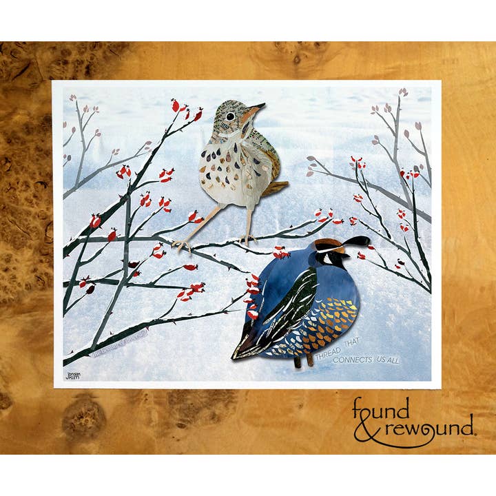 Janvier Winter Wanderers - Imprimé pour la vente par Found & Rewound