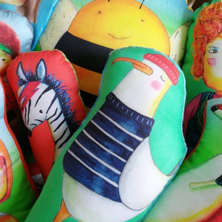 Nursery Cushion now $14 for wholesale by Fat Hen And Flo