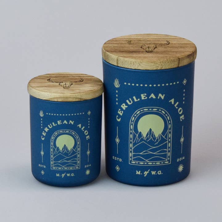 Makers of Wax Goods - Wholesale Jar/Filled Candle - Cerulean Aloe2