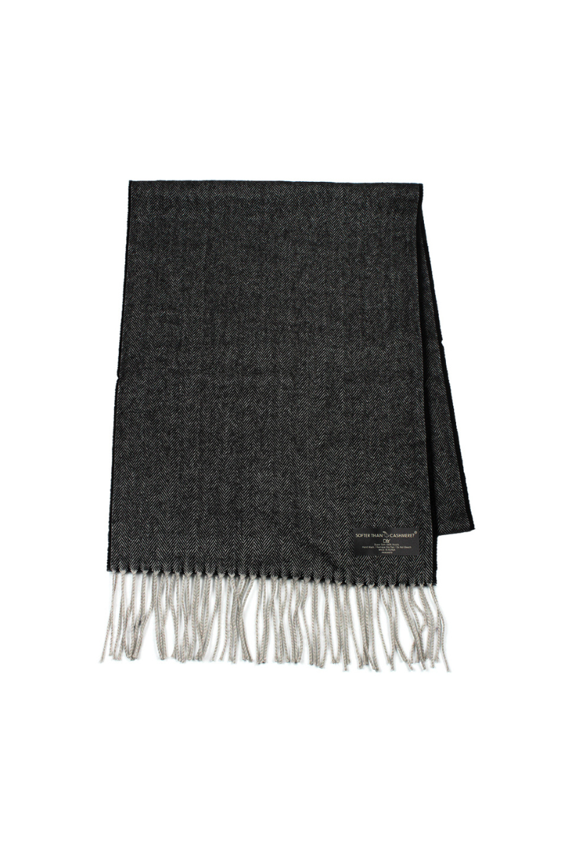 David And Young - Wholesale Scarf - Women's - Softer than Cashmere HERRINGBONE Cashmere Touch Scarves2