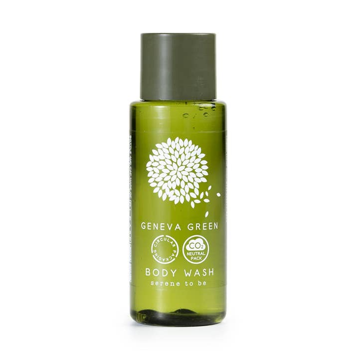Geneva Green Kropsvask (1,01 Fluid Ounce) - 300-pak for engroshandel hos GFL Cosmetics