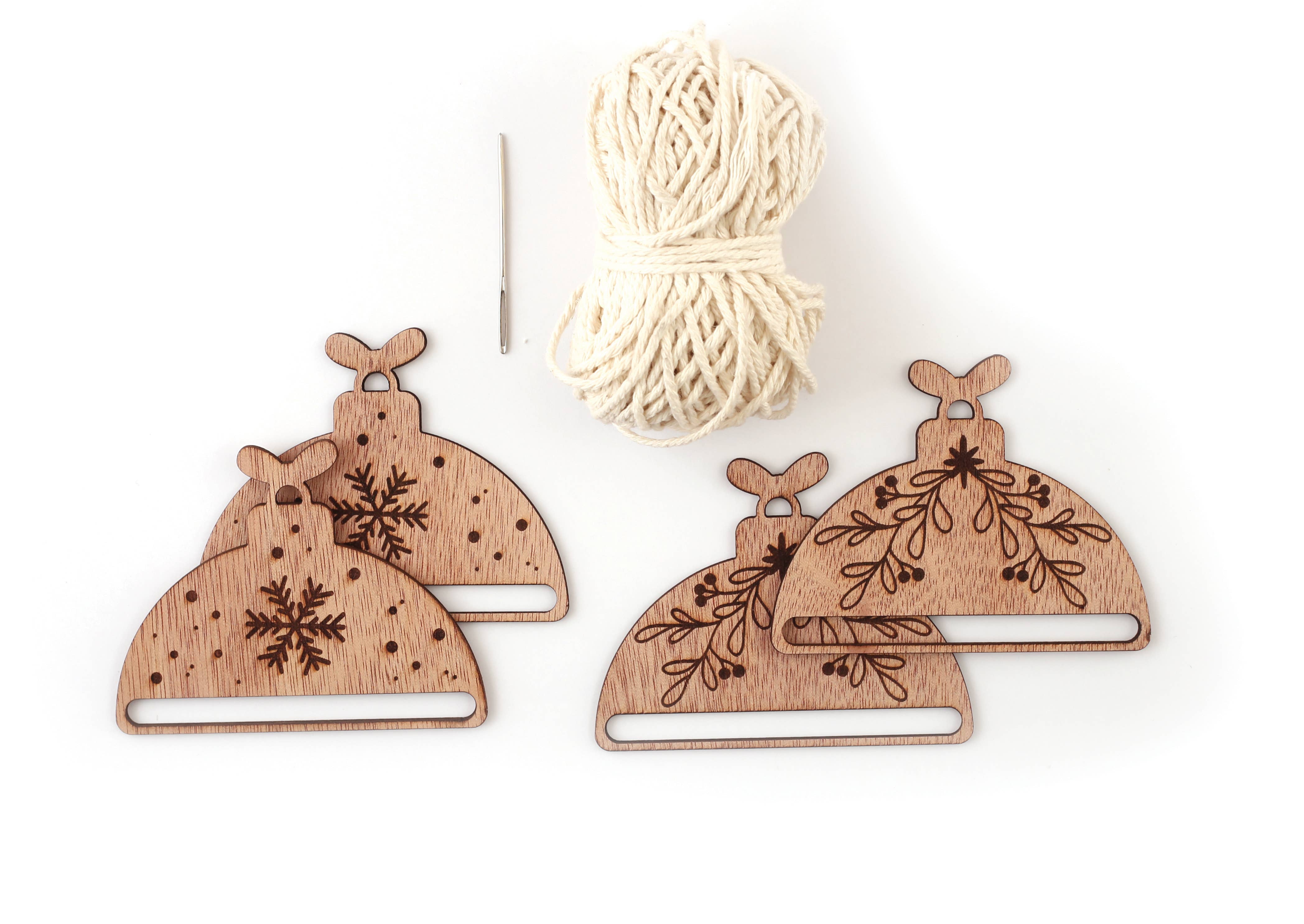 Graine Créative - Wholesale Knitting/Crochet Supplies - MACRAME CHRISTMAS BALL KIT2