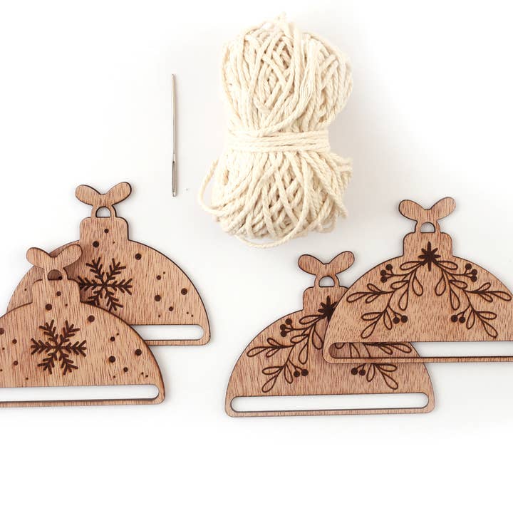 Graine Créative - Wholesale Knitting/Crochet Supplies - MACRAME CHRISTMAS BALL KIT2