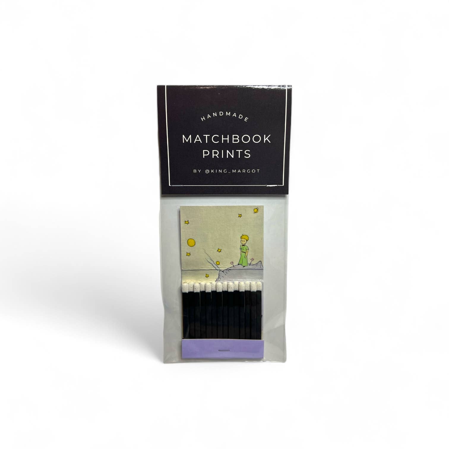 King Margot – wholesale Konsttryck – Den lilla prinsen handgjorda tändsticksbokstryck inramad 3