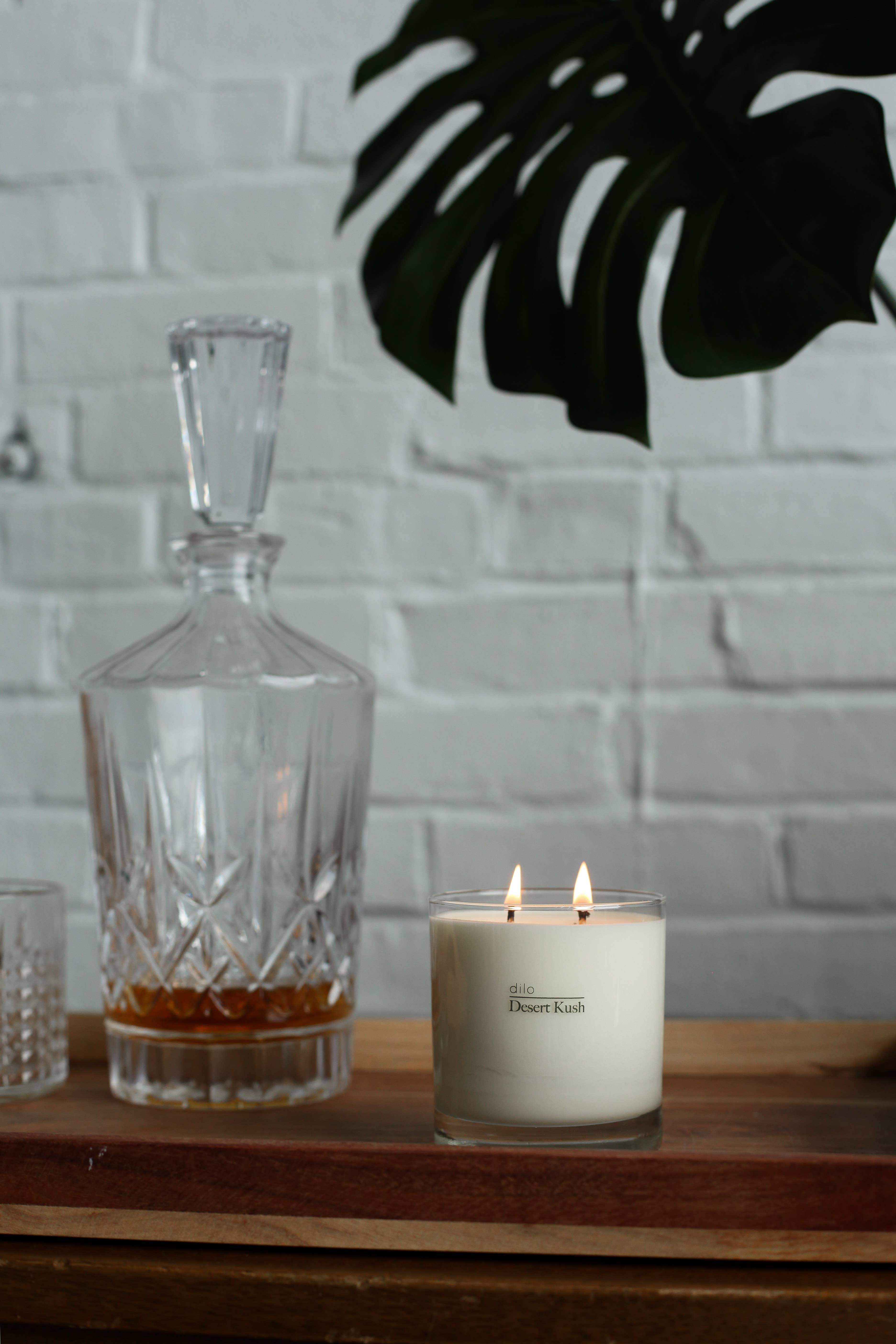 dilo - Wholesale Jar/Filled Candle - DESERT KUSH CANDLE1