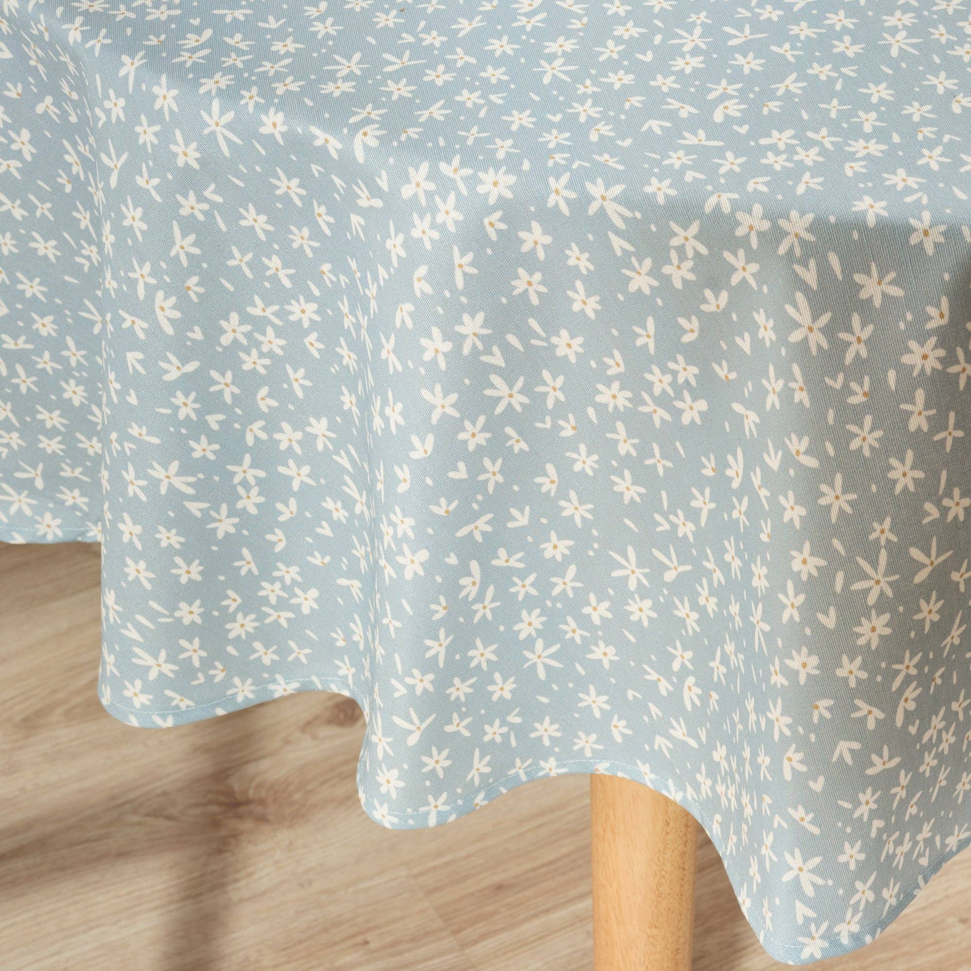 SG HOGAR – wholesale Tablecloth – Resinated Stain-Resistant Round Tablecloth 0120-334