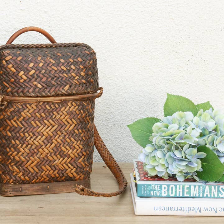 Antique Handwoven Cordillera Basket Backpack and other Purchase Wholesale backpack philippines. Free Returns & Net 60 Terms on Faire trending on Faire.