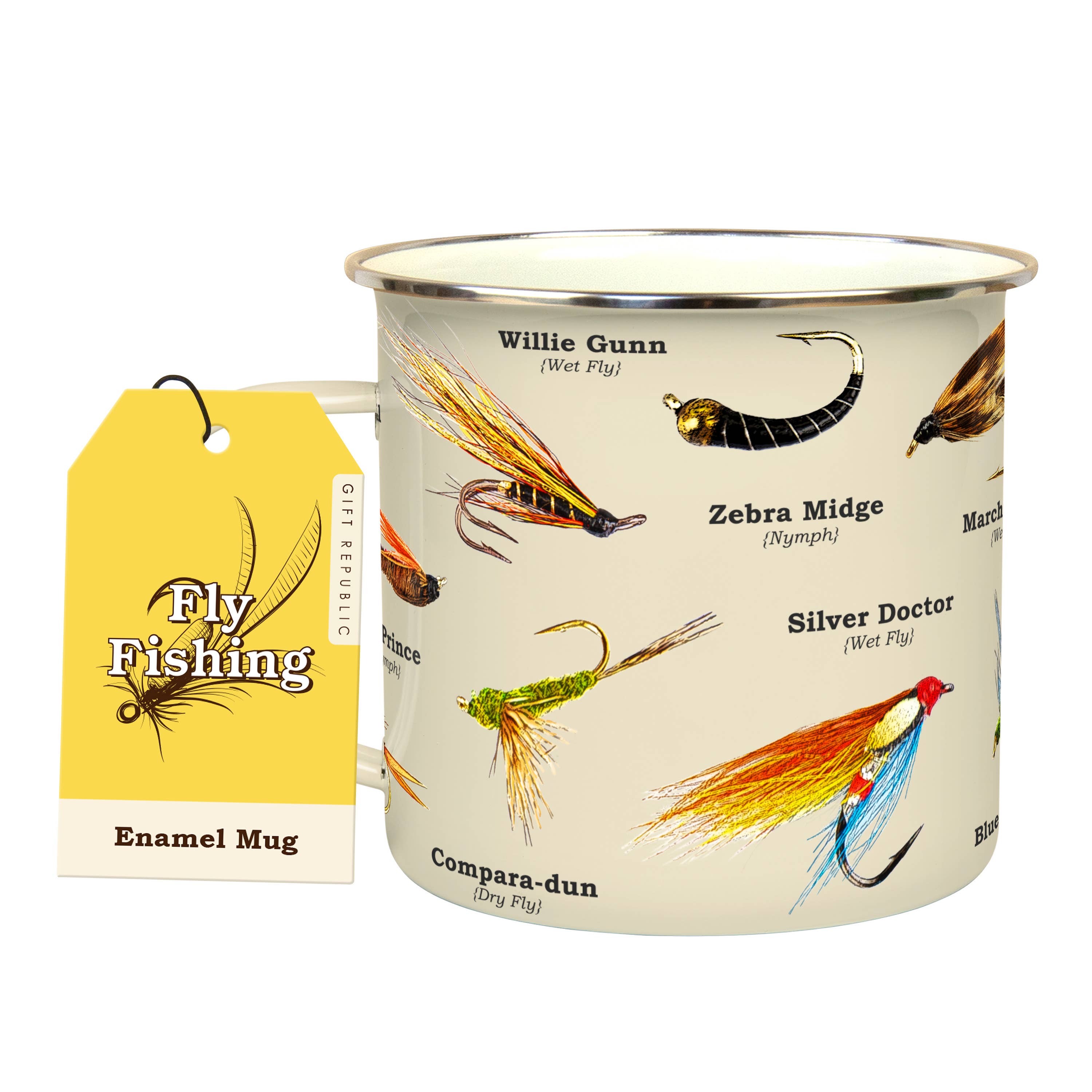 Gift Republic – wholesale Kitchen appliance – Fly Fishing Mug2