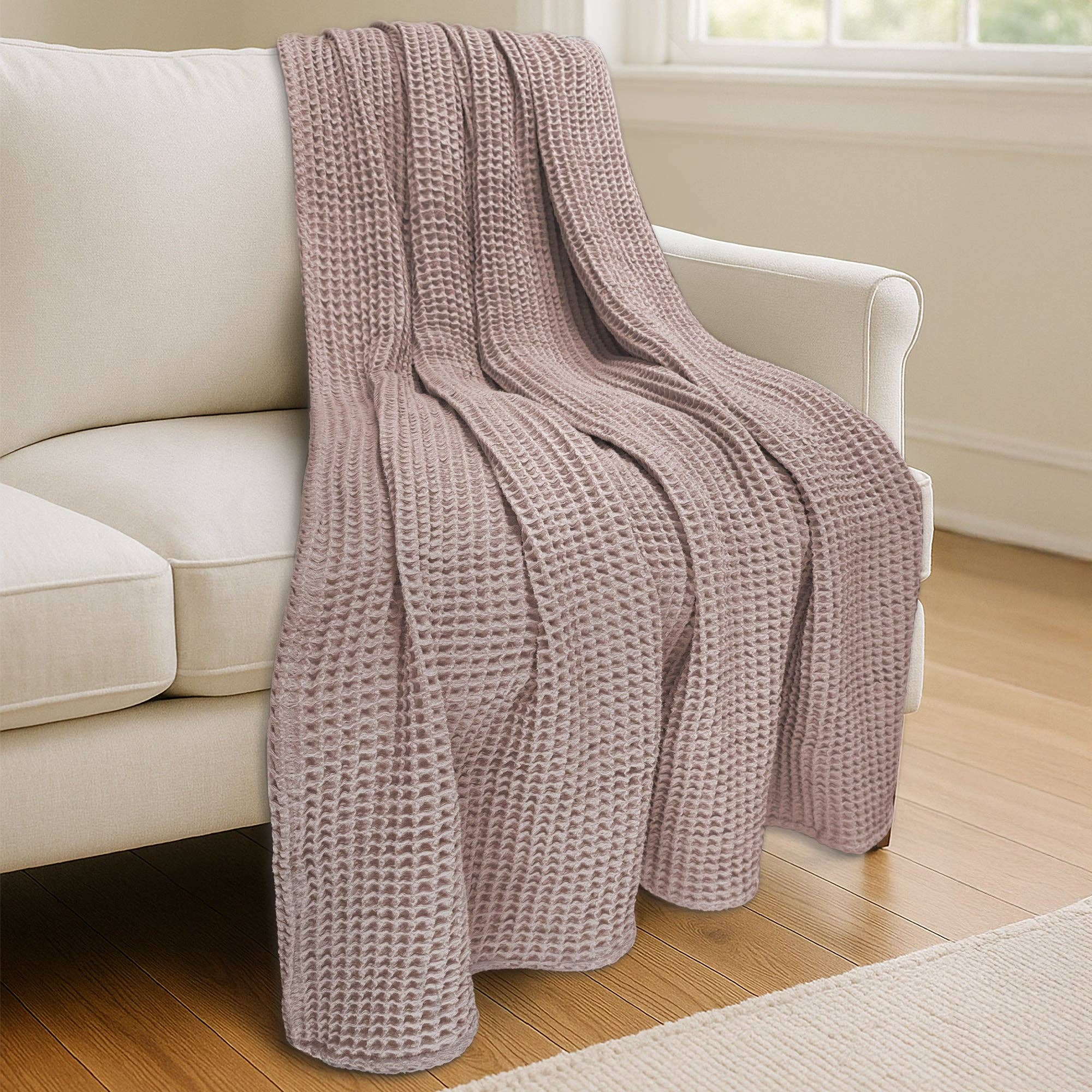 Levtex Home - Wholesale Throw Blanket - Waffle Blanket Throw12