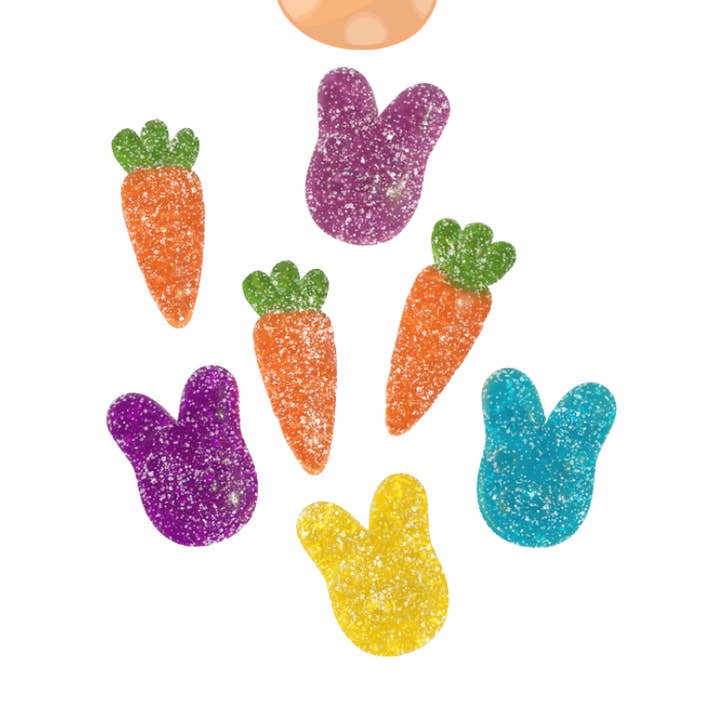 Easter Rabbits & Carrots 3kg for wholesale by Nordicbangers - Swedish Candy Supply