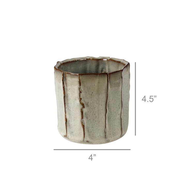 HomArt - Venta al por mayor Macetas - Cachepot Chemi, cerámica - Med