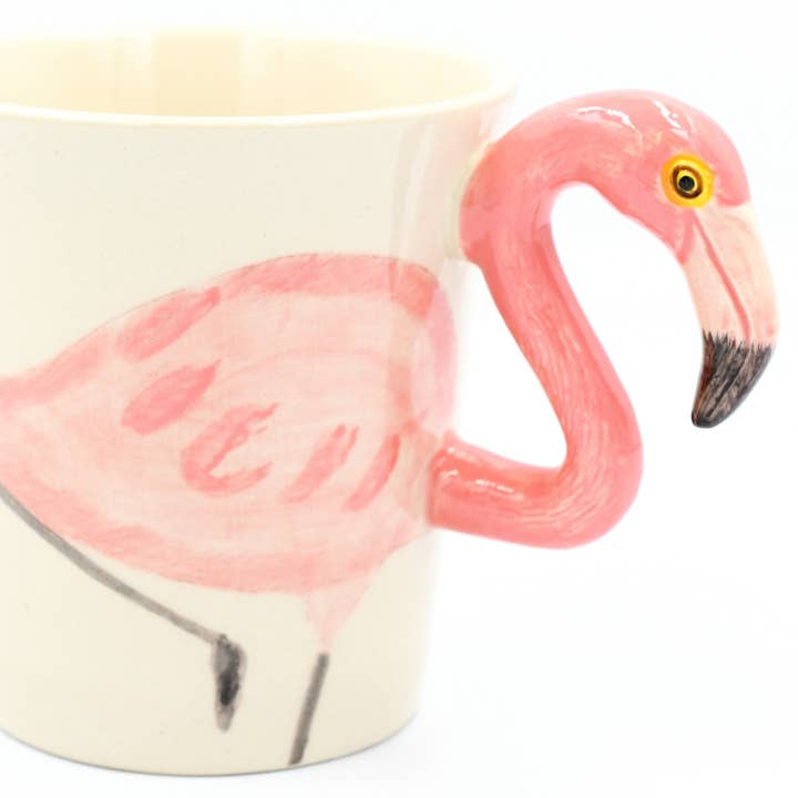 Art Floral Trading LLC - Wholesale Coffee Mug - MUG240 Flamingo bird mug 10 oz