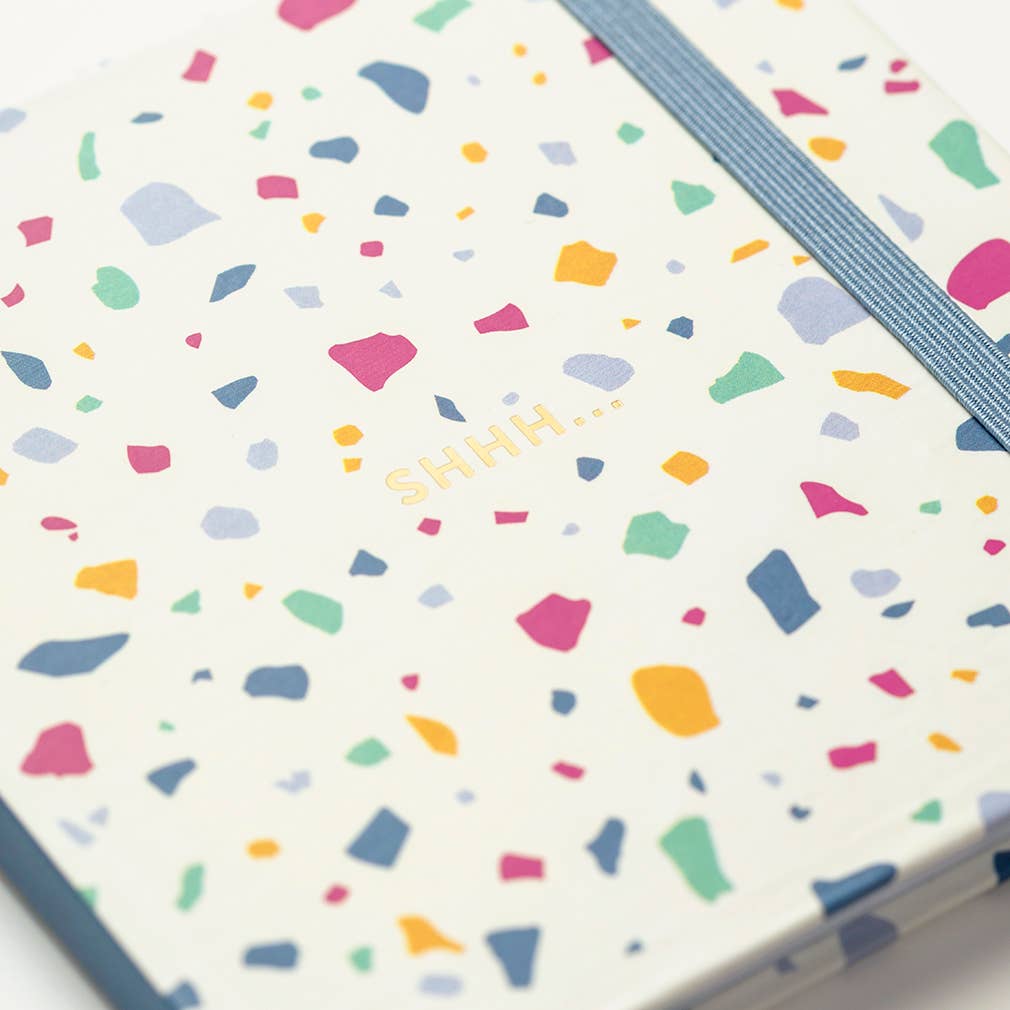 Busy B - Wholesale Notebook - Password Book | Small Password Organiser | Terrazzo Design2