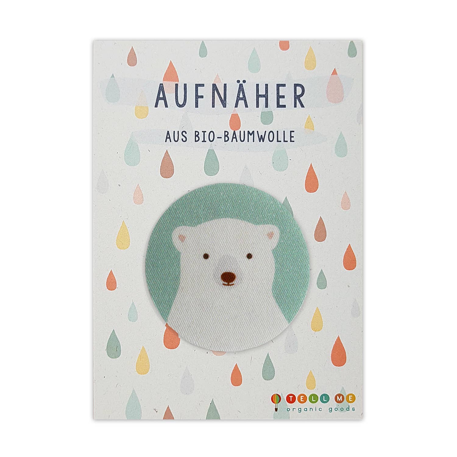 Tell Me - Wholesale Patch - Little Polar Bear Patch Organic0