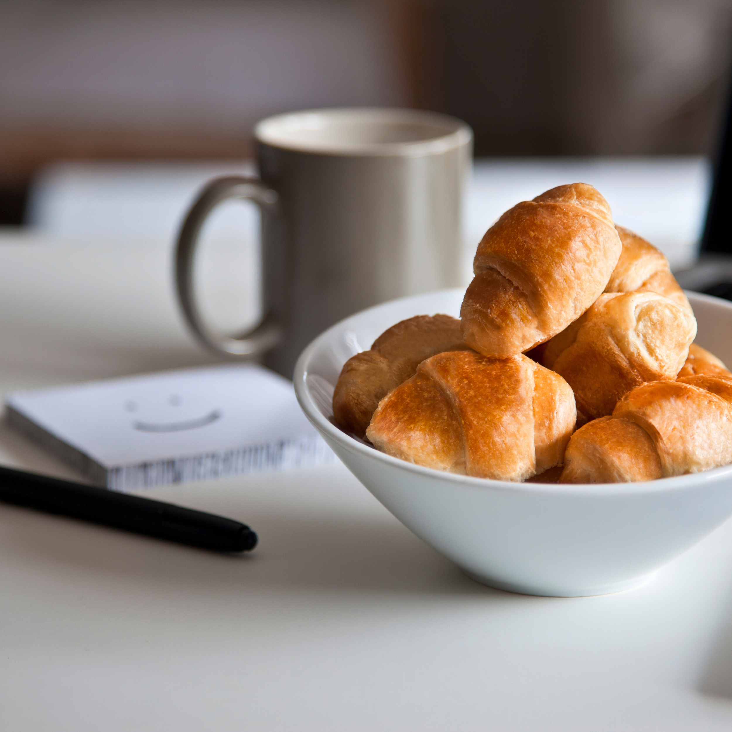 7days Snacks - Wholesale Cookie - Large Bag Mini Croissants, Chocolate Filling (6.53oz, Pack of 8)3