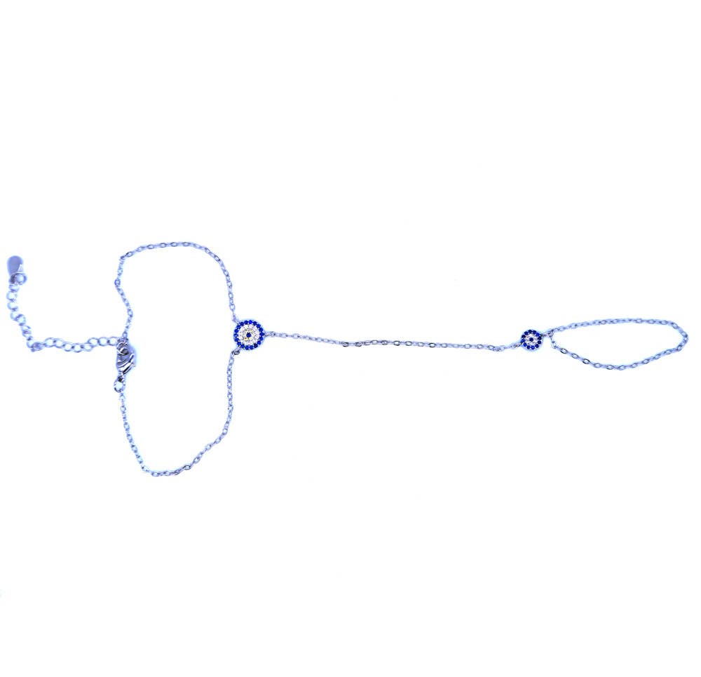 HoopLa – Großhandel Armband mit Charms/Anhängern – Evil Eye Handkette Armband6