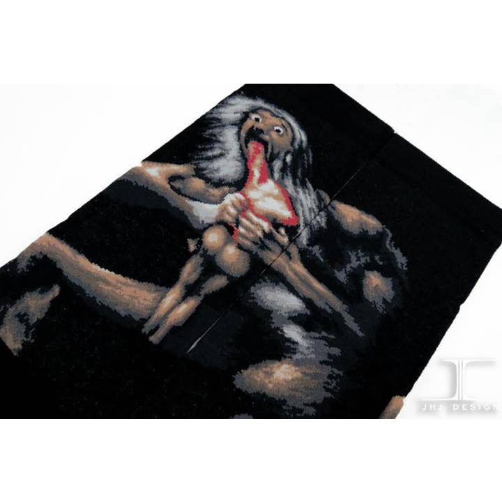 JHJ International Company Limited - Wholesale Socks - Unisex - Saturn Devouring His Son Art Socks - Unisex2