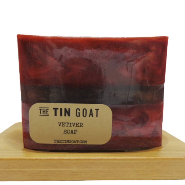 Vetiver Soap for wholesale by The Tin Goat