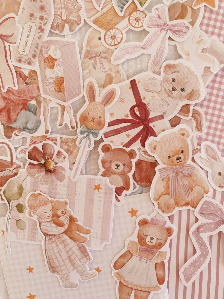 Klistermärkesset - Set med 30 klistermärken om barndomen för wholesale av Chapteries